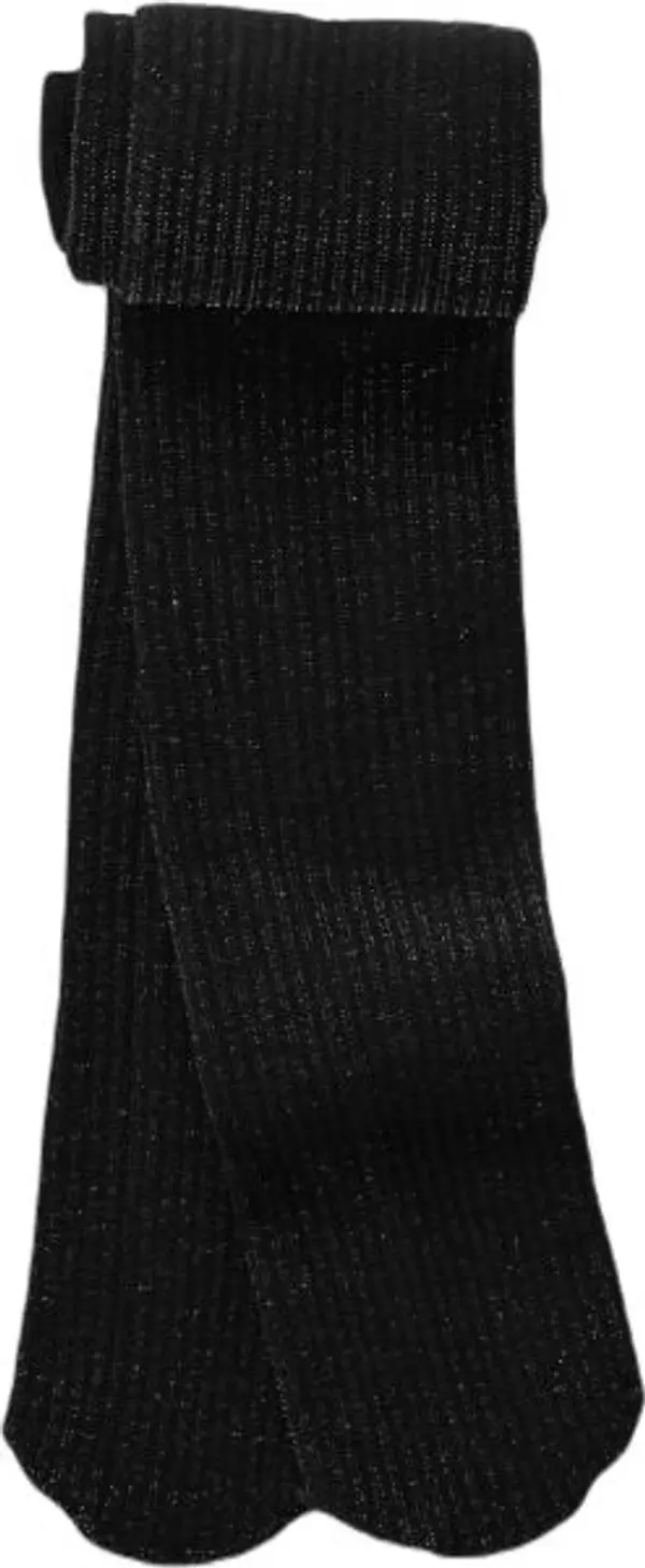 GAP GAP GLITTER Чорапогащи за момичета, черно, размер