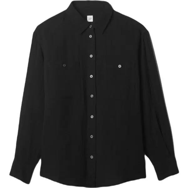 GAP GAP ГОЛЯМ Дамска риза, черно, размер