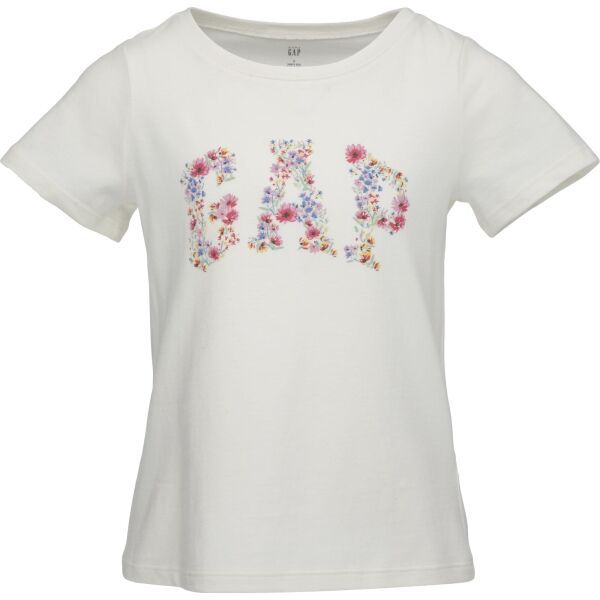 GAP GAP GRAPHIC LOGO TEE Тениска за момичета, бежово, размер