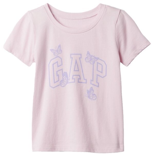 GAP GAP GRAPHIC LOGO TEE Тениска  за момичета, розово, размер
