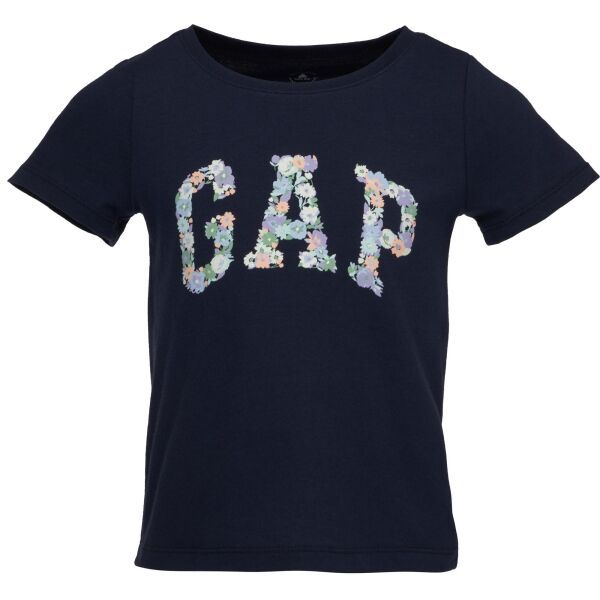 GAP GAP GRAPHIC LOGO Тениска за момичета, тъмносин, размер
