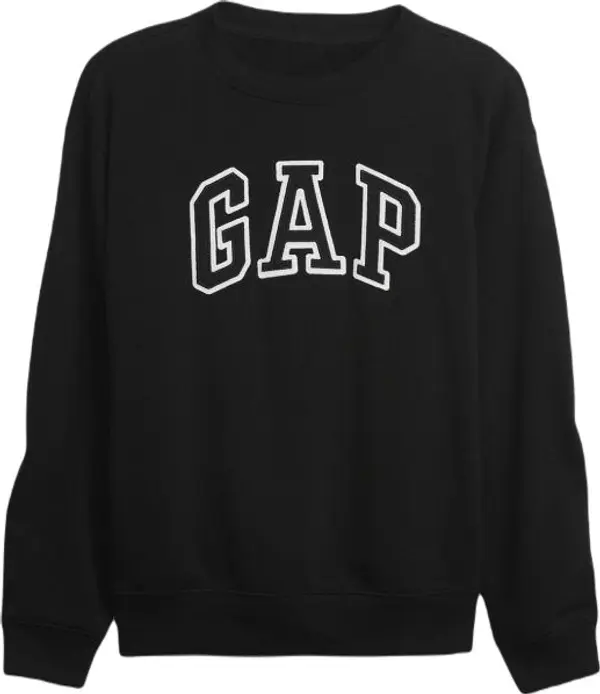 GAP GAP HERITAGE CREW Дамски суитшърт, черно, размер