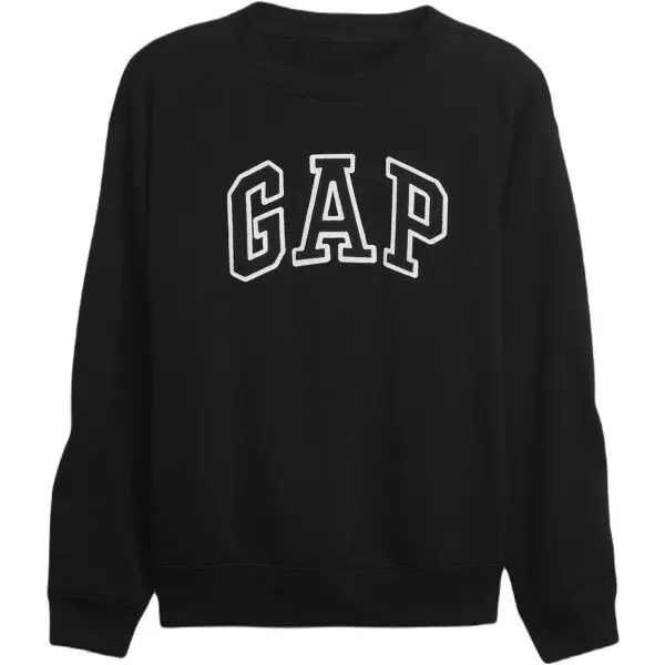 GAP GAP HERITAGE CREW Дамски суитшърт, черно, размер