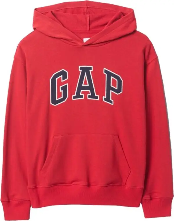 GAP GAP HERITAGE LOGO Момчешки суитшърт, червено, размер
