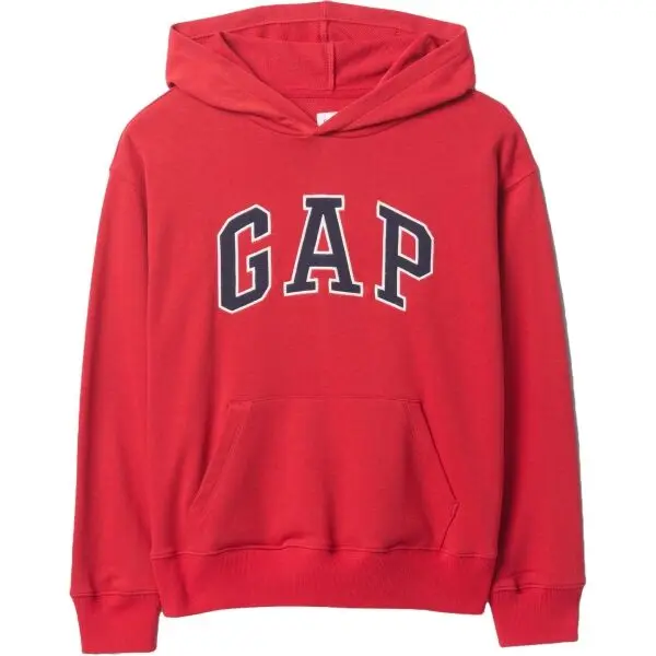 GAP GAP HERITAGE LOGO Момчешки суитшърт, червено, размер