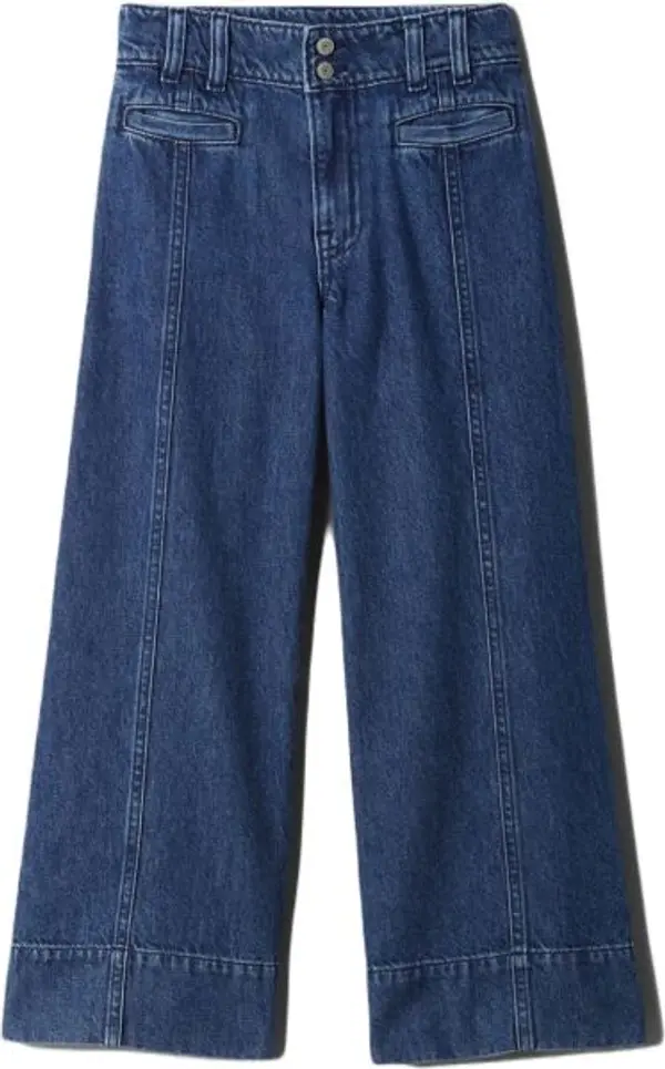 GAP GAP HIGH STRIDE ANKLE Детски дънки за момичета, тъмносин, размер 12Y