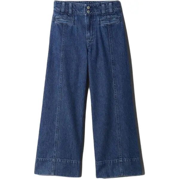 GAP GAP HIGH STRIDE ANKLE Детски дънки за момичета, тъмносин, размер 7Y