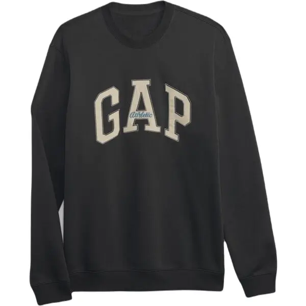 GAP GAP HO23 CORE LOGO CREW Мъжки суитшърт, тъмносиво, размер