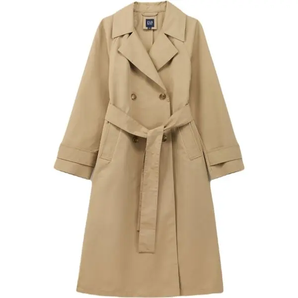 GAP GAP ICON TRENCH Дамско яке, бежово, размер