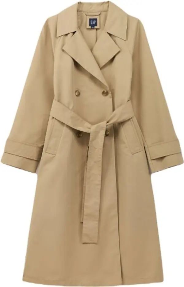 GAP GAP ICON TRENCH Дамско яке, бежово, размер