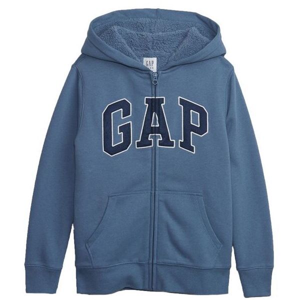 GAP GAP INSULATED FULLZIP LOGO Суитшърт за момчета, синьо, размер