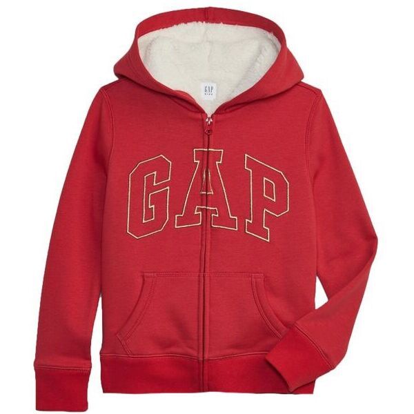 GAP GAP INSULATED FULLZIP Суитшърт за момичета, червено, размер