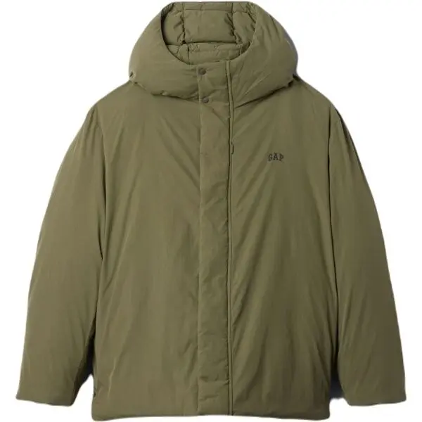 GAP GAP INTL HOODED LOGO Мъжко яке, khaki, размер