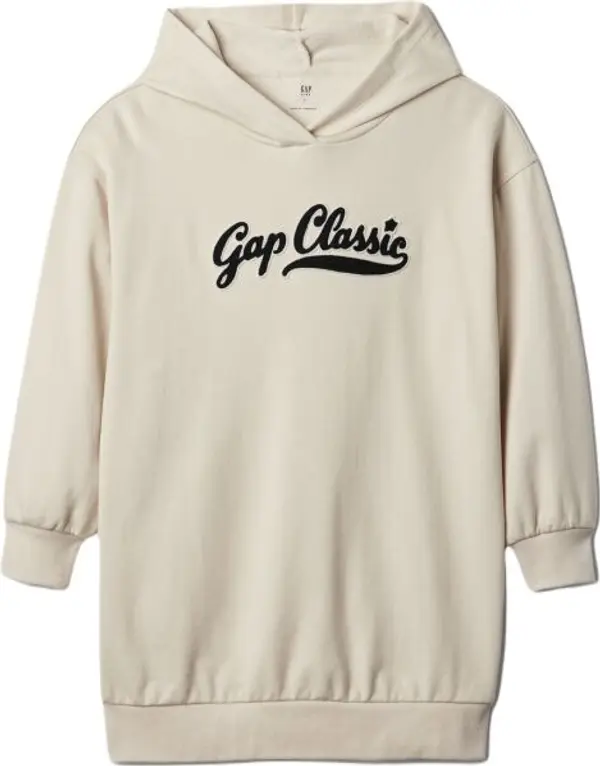 GAP GAP JPN LOGO HOOD Рокля за момичета, бежово, размер