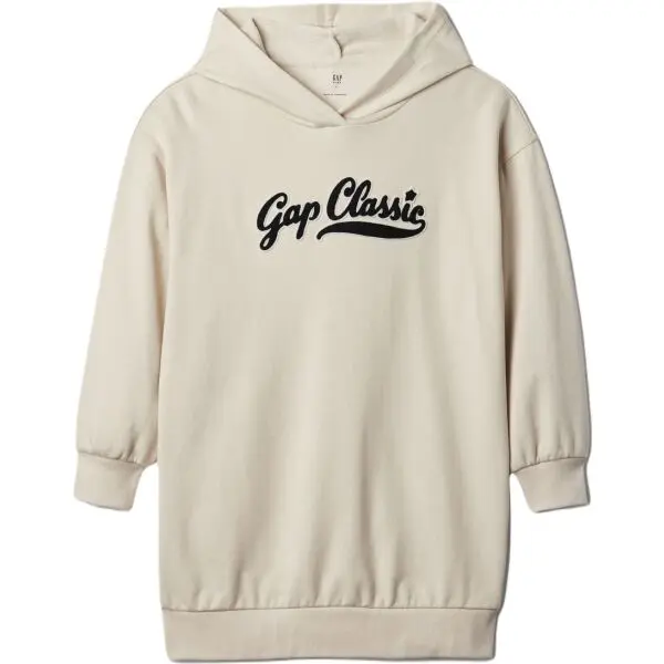 GAP GAP JPN LOGO HOOD Рокля за момичета, бежово, размер