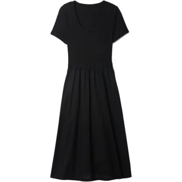 GAP GAP K2W MIDI Дамска рокля, черно, размер