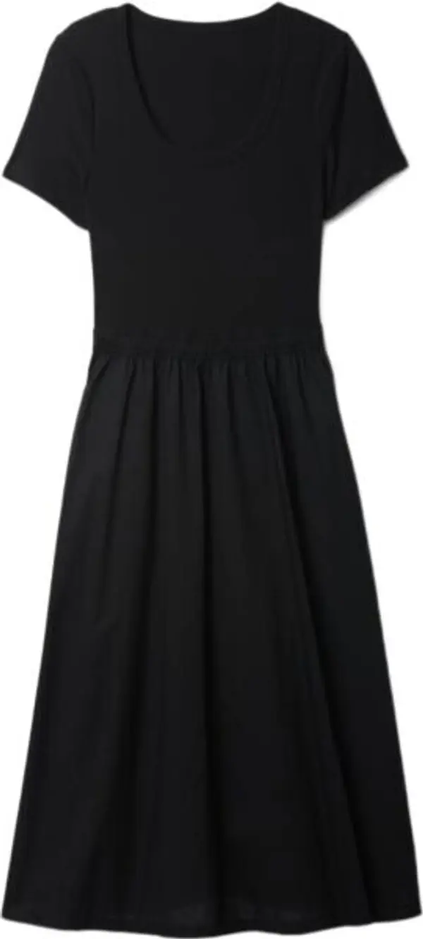 GAP GAP K2W MIDI Дамска рокля, черно, размер