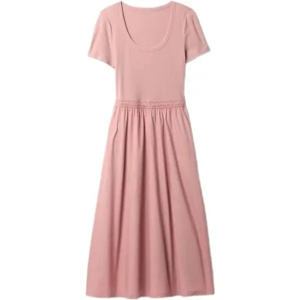 GAP GAP K2W MIDI Дамска рокля, розово, размер