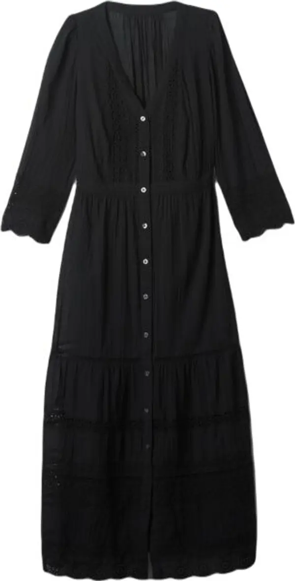 GAP GAP LACE Дамска рокля, черно, размер