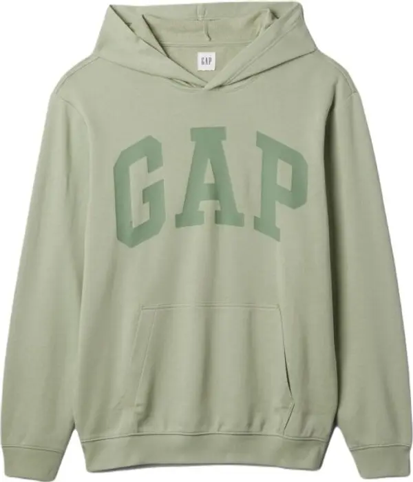 GAP GAP LARGE TONAL LOGO Мъжки суитшърт, светло-зелено, размер