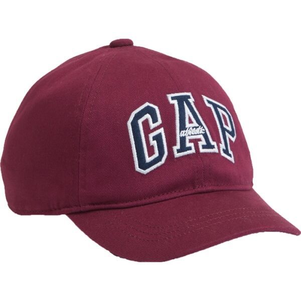 GAP GAP LOGO BASEBALL Детска шапка с козирка, винен, размер