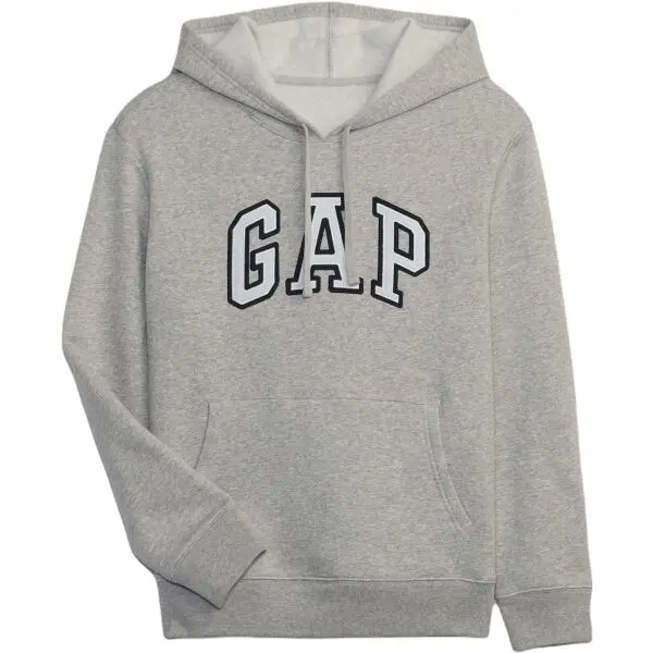 GAP GAP LOGO Дамски суитшърт, сиво, размер