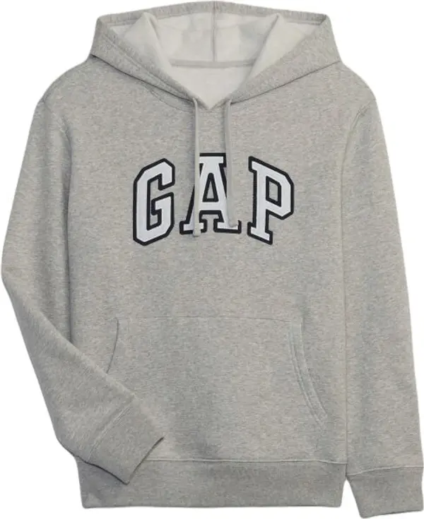 GAP GAP LOGO Дамски суитшърт, сиво, размер