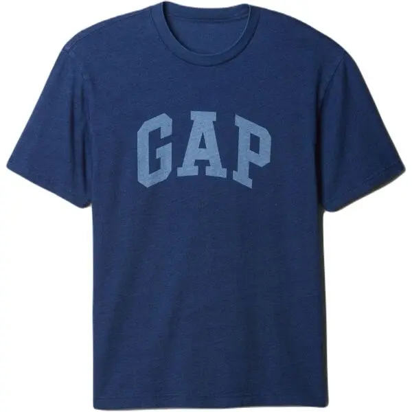 GAP GAP LOGO FOURTH OF JULY Мъжка тениска, тъмносин, размер