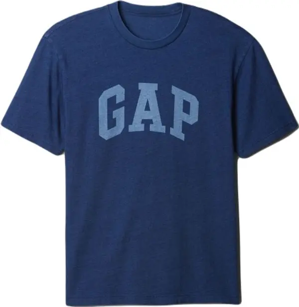 GAP GAP LOGO FOURTH OF JULY Мъжка тениска, тъмносин, размер