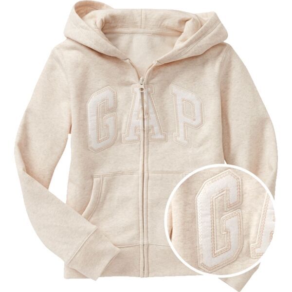 GAP GAP LOGO FZ Момичешко яке, бежово, размер