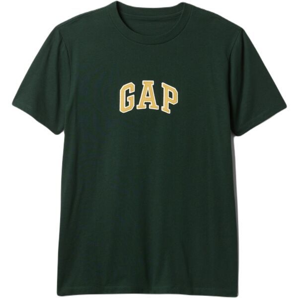 GAP GAP LOGO Мъжка тениска, тъмнозелено, размер