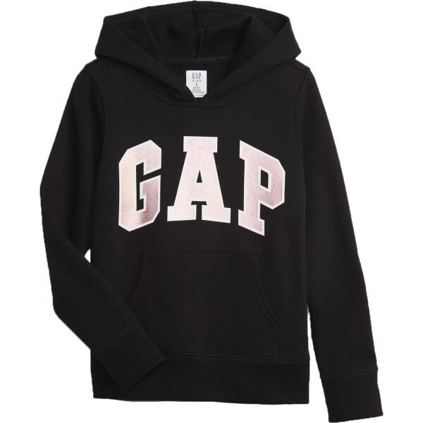 GAP GAP LOGO Суитшърт за момичета, черно, размер