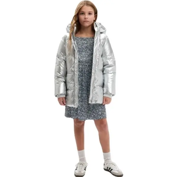 GAP GAP LONG WARMEST Детско яке, сребърно, размер