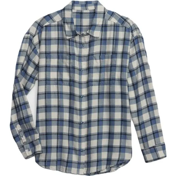 GAP GAP LS FLANNEL Риза за момичета, синьо, размер
