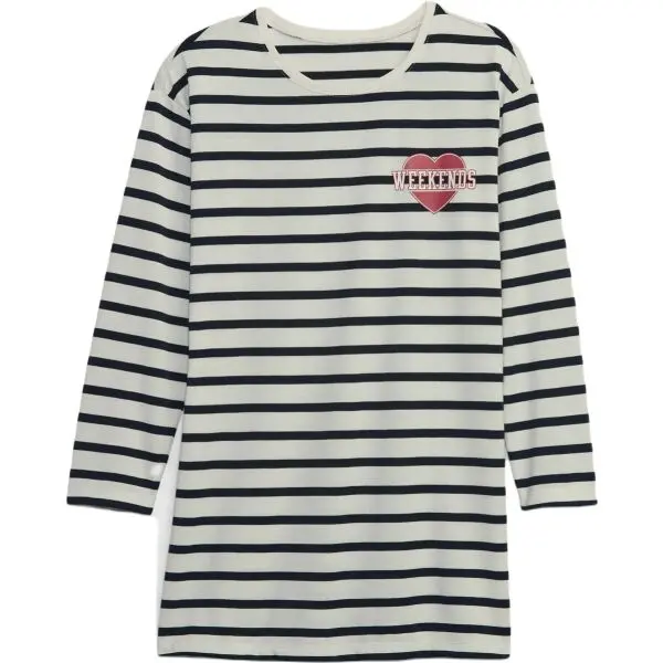 GAP GAP LS NG Момичешка нощница, бяло, размер 10Y