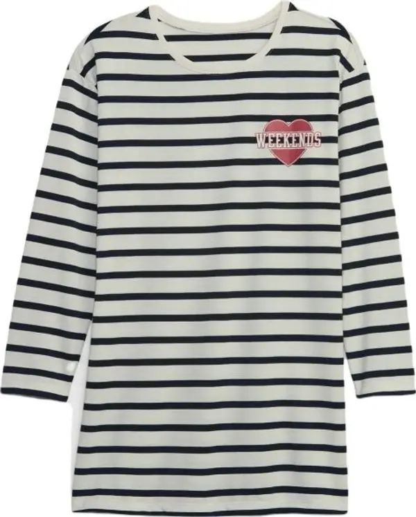 GAP GAP LS NG Момичешка нощница, бяло, размер 8Y