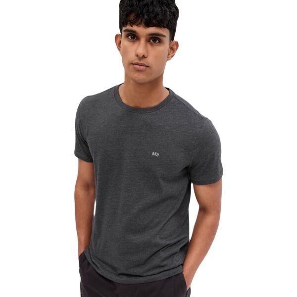 GAP GAP MICRO LOGO Мъжка тениска, тъмносиво, размер