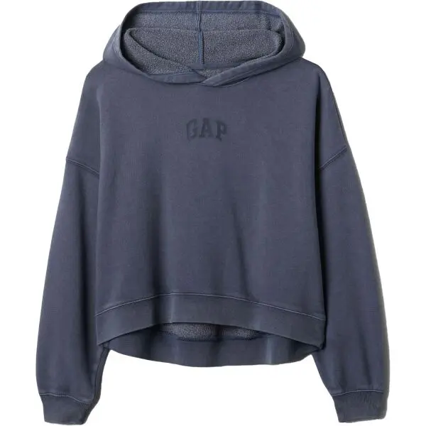 GAP GAP MINI ARCH Дамски суитшърт, тъмносин, размер