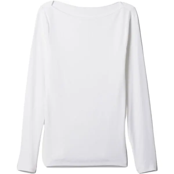 GAP GAP MOD BATEAU Дамска тениска, бяло, размер