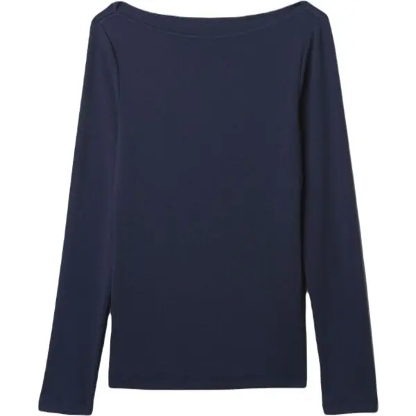 GAP GAP MOD BATEAU Дамска тениска, тъмносин, размер