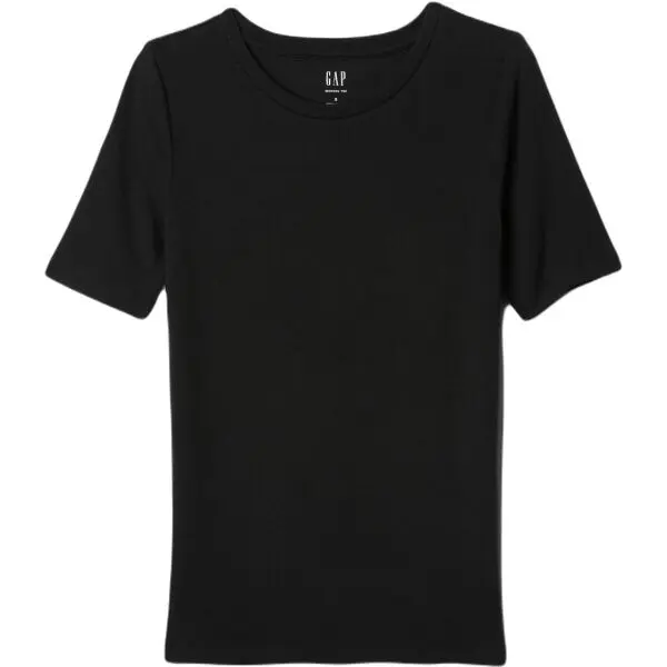GAP GAP MOD CREW Дамска тениска, черно, размер