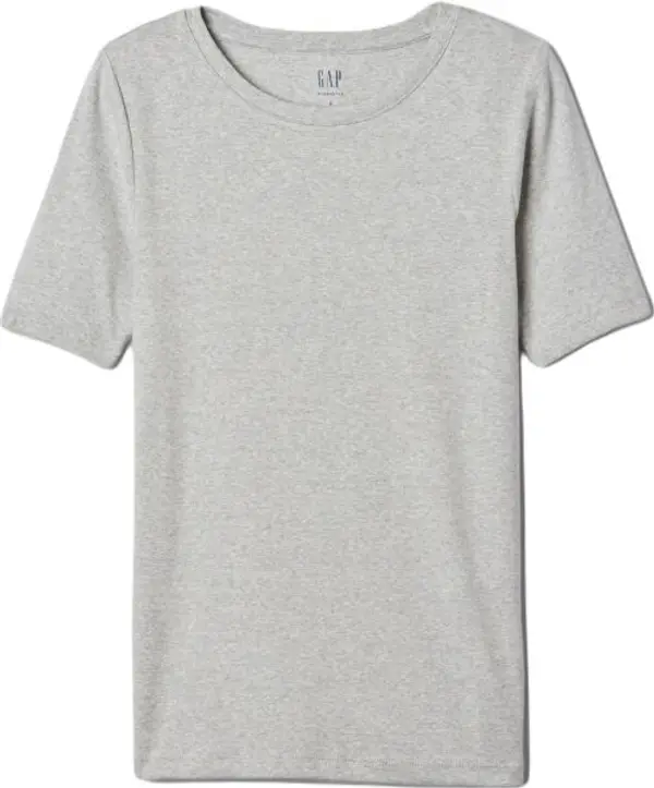GAP GAP MOD CREW Дамска тениска, сиво, размер
