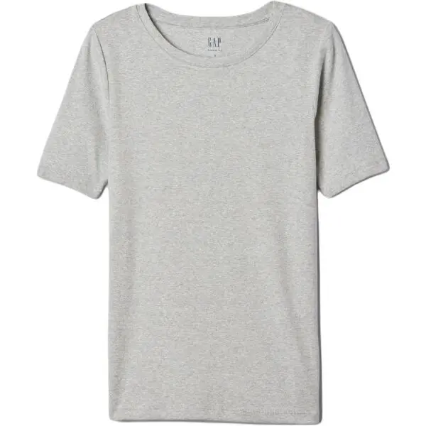 GAP GAP MOD CREW Дамска тениска, сиво, размер