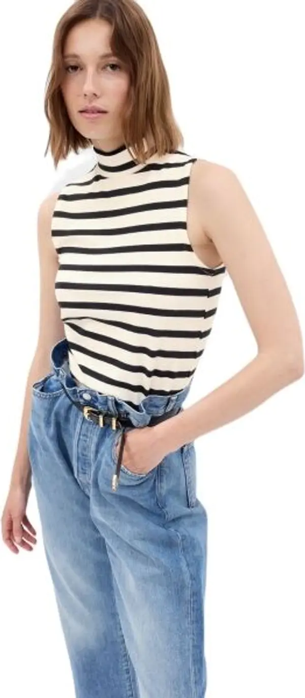 GAP GAP MOD MOCK Дамски потник, бяло, размер