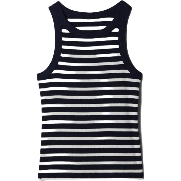 GAP GAP MOD RIB HALTER Дамски потник, черно, размер