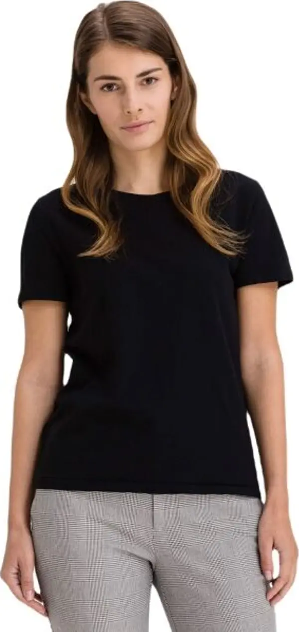 GAP GAP ORGANIC Дамска тениска, черно, размер