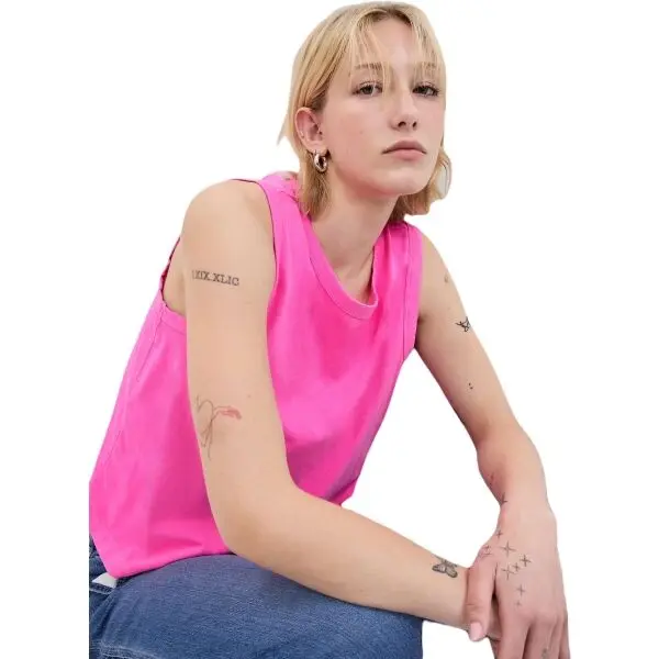 GAP GAP ORGANIC VINTAGE Дамски потник, розово, размер