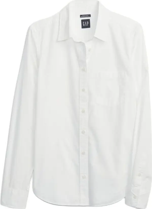 GAP GAP PERFECT Дамска риза, бяло, размер