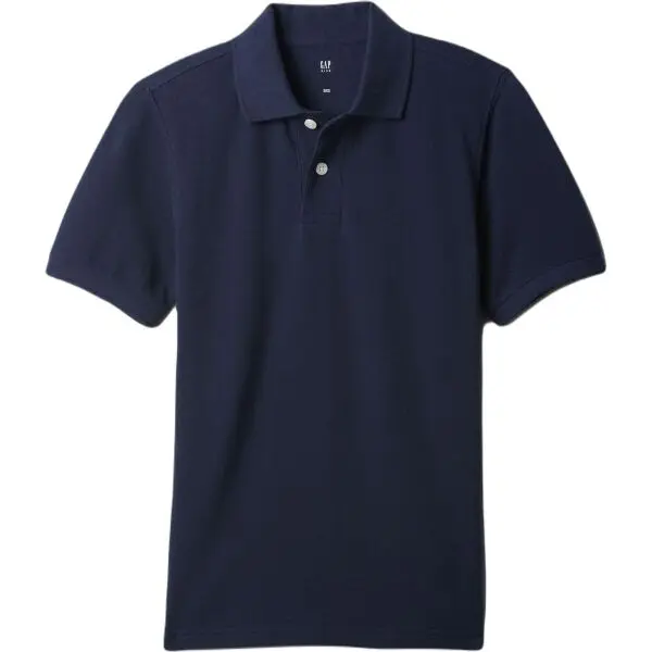 GAP GAP PIQUE Момчешка тениска, тъмносин, размер