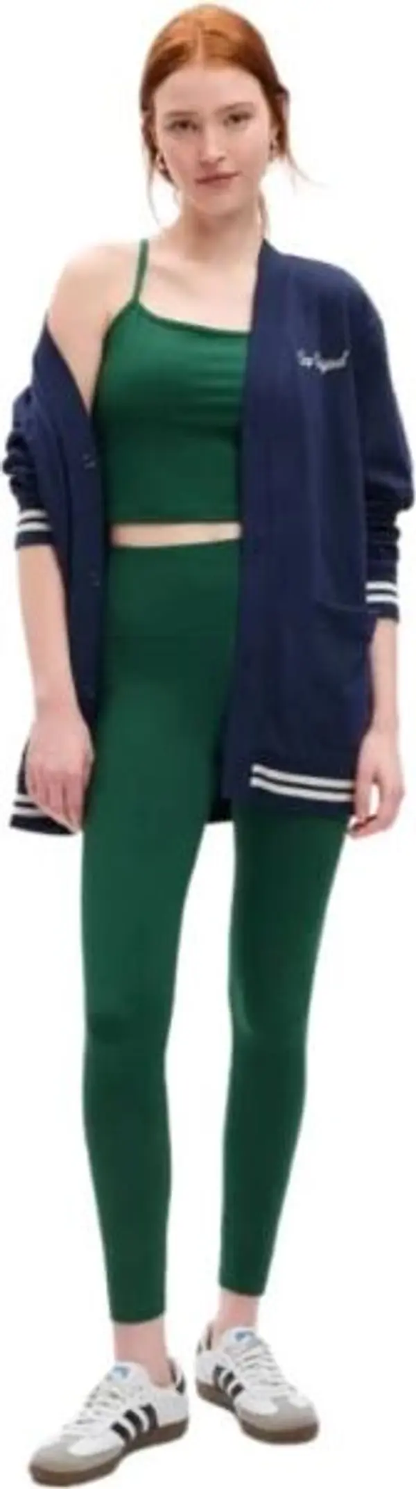 GAP GAP POWER FULL LEGGING V2 Дамски клин, тъмнозелено, размер